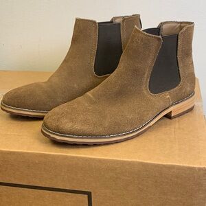 Call It Spring Women's Suede Chelsea Booties - Brown